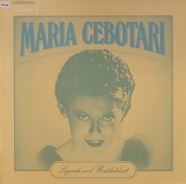 Cebotari, Maria: Das Maria Cebotari Album
