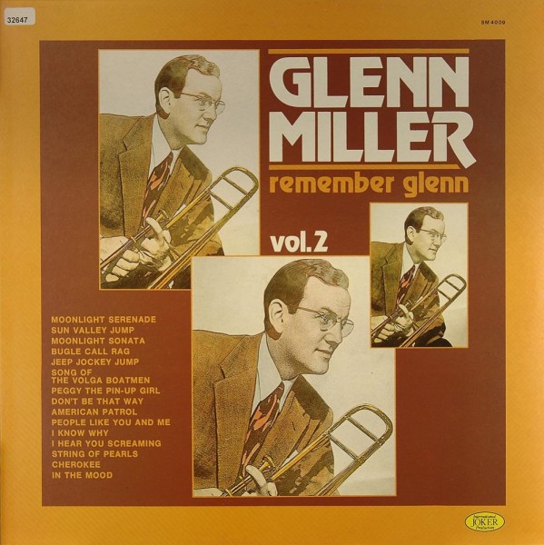 Miller, Glenn: Remember Glenn - Volume 2