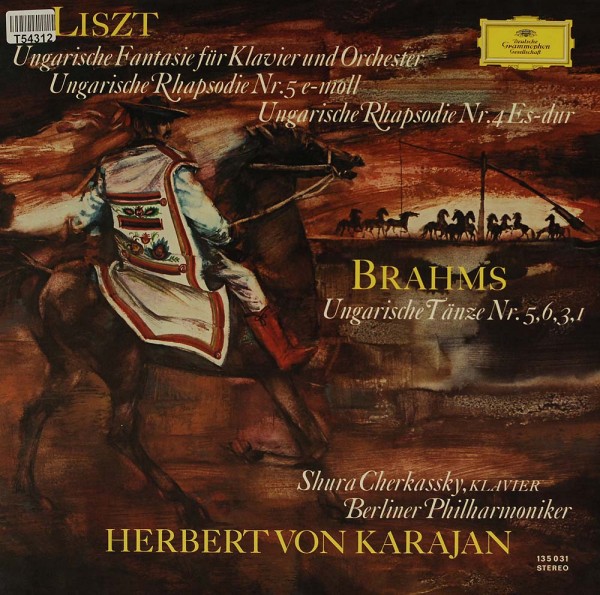 Franz Liszt / Johannes Brahms - Herbert von Karajan, Berliner Philharmoniker, Shura Cherkassky: Unga