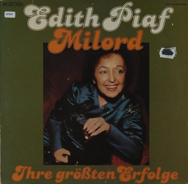 Piaf, Edith: Milord - Ihre größten Erfolge