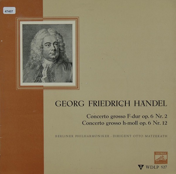Händel: Concerti grossi F-dur &amp; h-moll