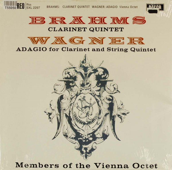 Johannes Brahms, Richard Wagner - Mitglieder Des Wiener Oktetts: Clarinet Quintet / Adagio For Clari