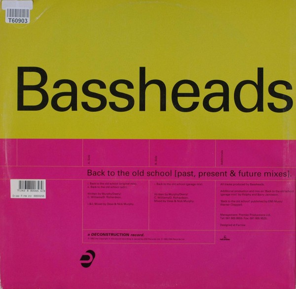 Bassheads: Back To The Old School