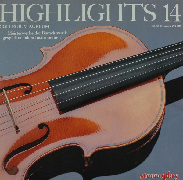 Collegium Aureum, Johann Sebastian Bach, Antonio Vivaldi, Johann Pachelbel: Highlights 14