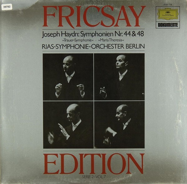 Fricsay: Serie 2 - Vol. 7 / Haydn: Symph. Nr. 44 &amp; 48