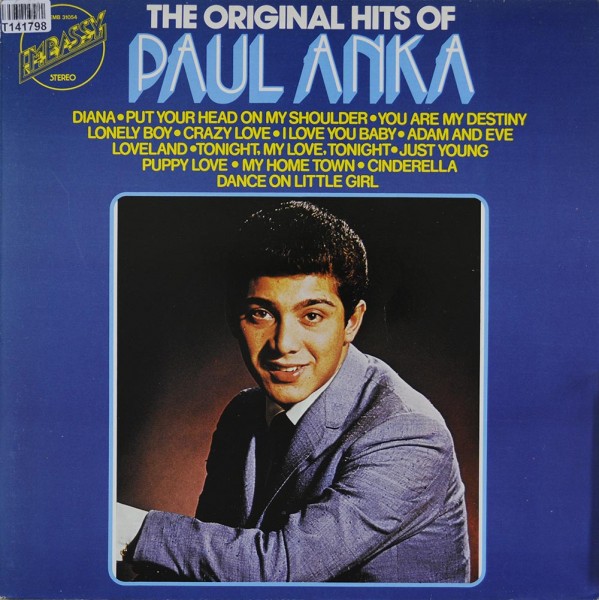 Paul Anka: The Original Hits Of Paul Anka