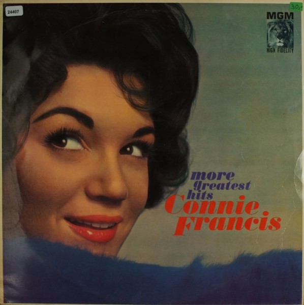 Francis, Connie: More Greatest Hits