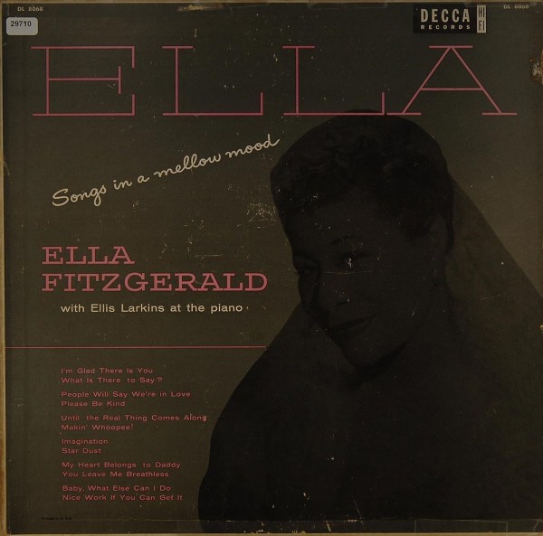 Fitzgerald, Ella: Songs in a mellow Mood
