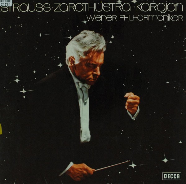 Richard Strauss / Herbert Von Karajan / Wien: Also Sprach Zarathustra (Symphonisches Gedicht, Op. 30