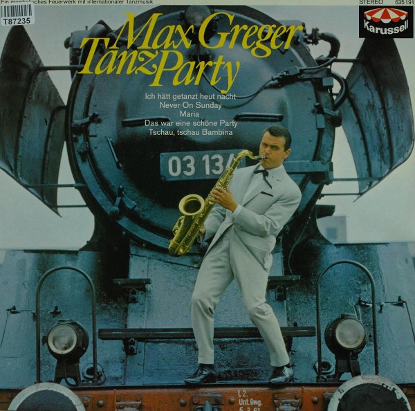 Max Greger Und Sein Orchester: Max Greger – Tanz Party