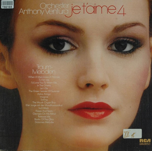 Orchester Anthony Ventura: Je T&#039;aime 4
