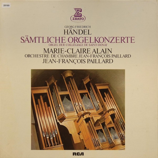 Händel: Sämtliche Orgelkonzerte