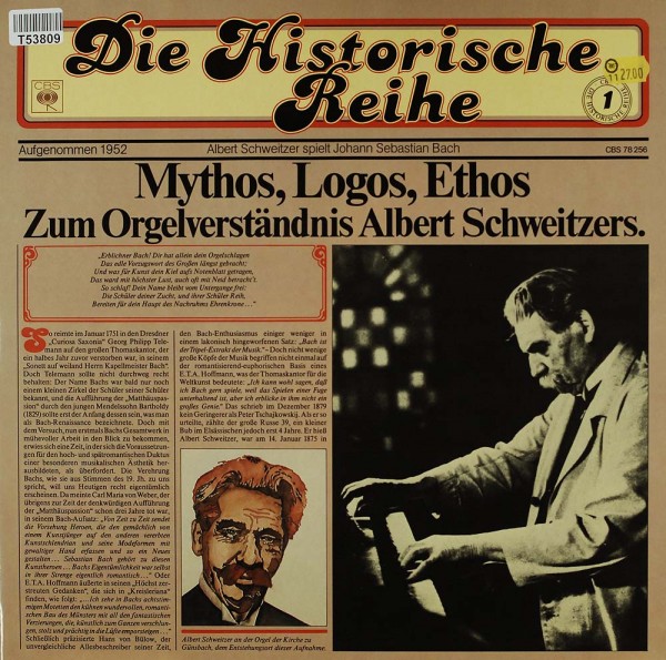 Albert Schweitzer: J.S. Bach