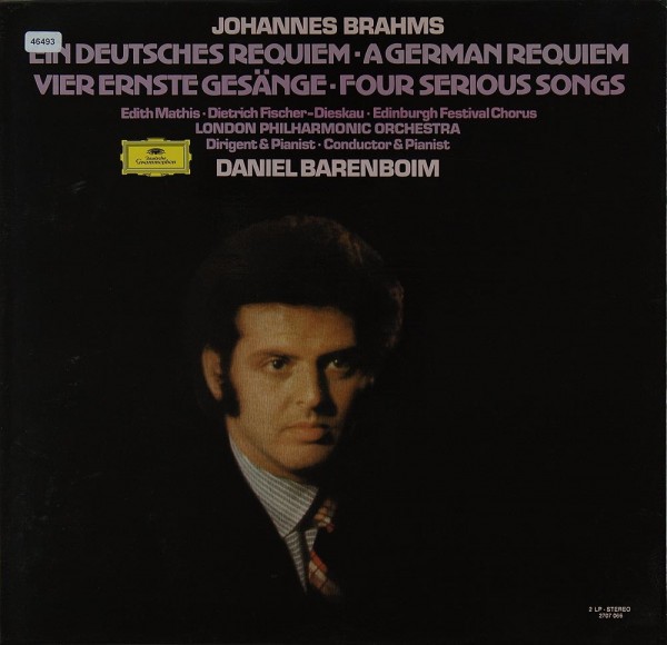 Brahms: Ein deutsches Requiem / Vier ernste Gesänge