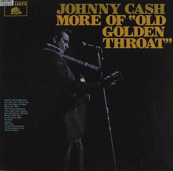 Johnny Cash: More Of &quot;Old Golden Throat&quot;
