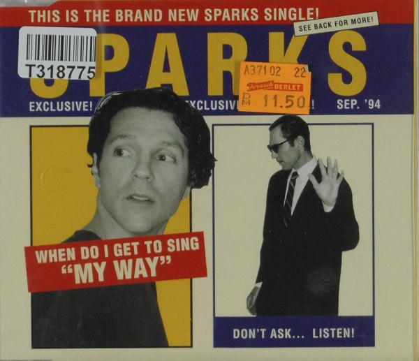 Sparks: When Do I Get To Sing &quot;My Way&quot;