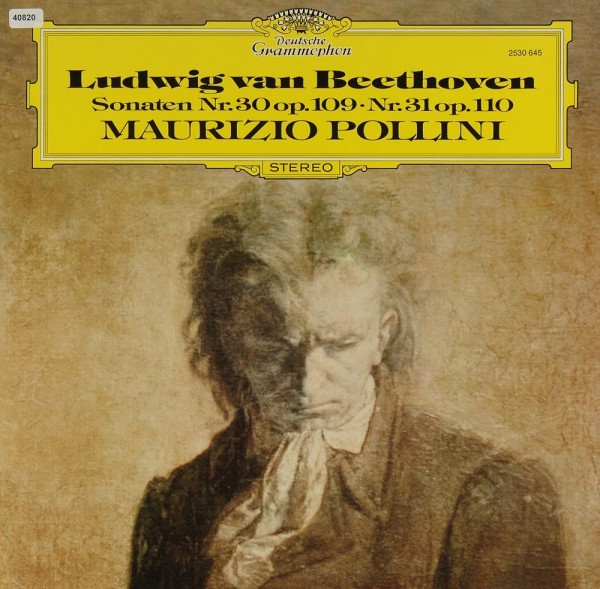 Beethoven: Sonaten Nr. 30 op. 109 &amp; Nr. 31 op. 110