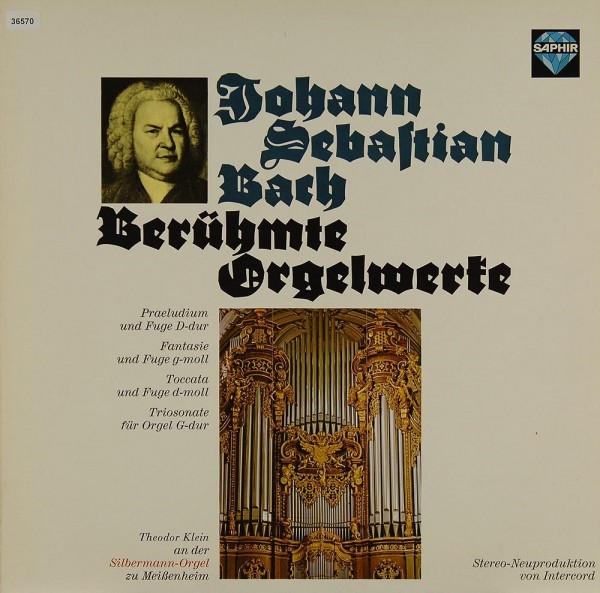 Bach: Berühmte Orgelwerke