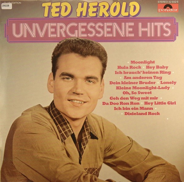 Herold, Ted: Unvergessene Hits