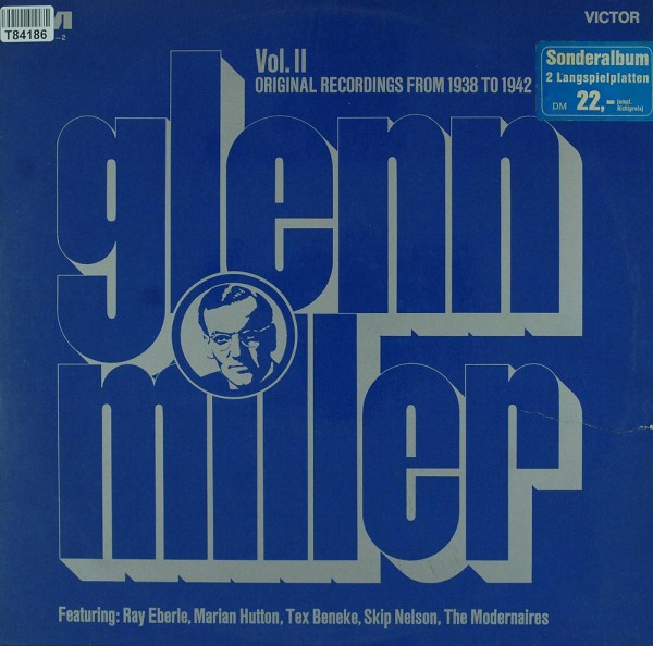 Glenn Miller: Vol. II Original Recordings 1938 - 1942