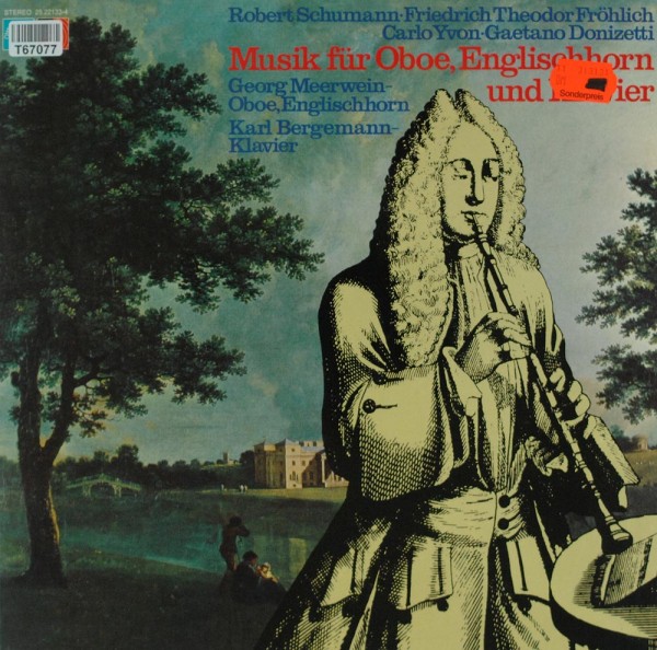 Various: Musik Für Oboe, Englischhorn Und Klavier