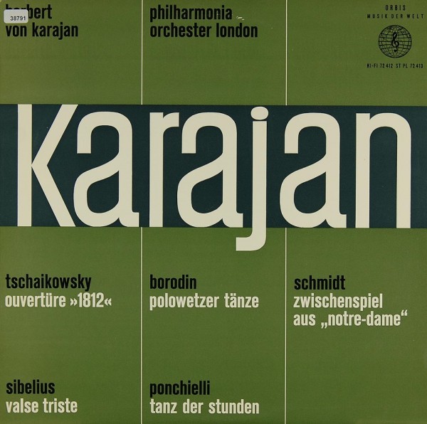 Karajan: Karajan dirigiert Philharmonia Orchester London