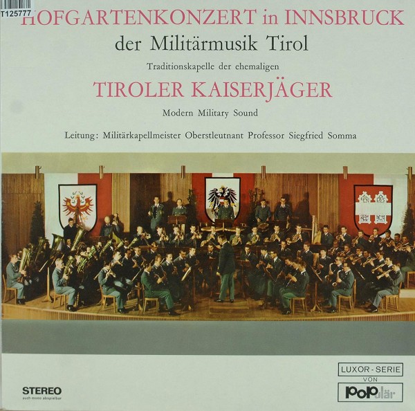 Traditionskapelle Der Ehemaligen Tiroler Kai: Hofgartenkonzert In Innsbruck