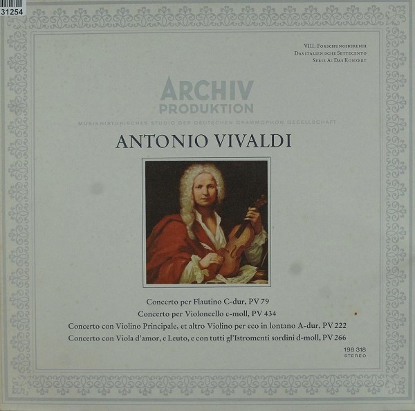Antonio Vivaldi: Concertos P V 79, P V 434, P V 222, P V 266