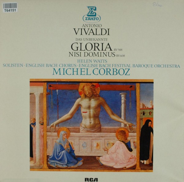 Antonio Vivaldi, Helen Watts, English Bach : Gloria RV 588 / Nisi Dominus RV 608