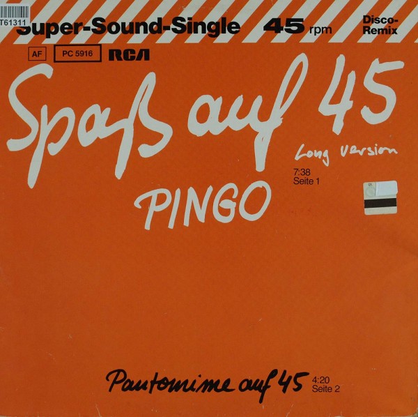 Pingo: Spaß Auf 45 (Long Version)