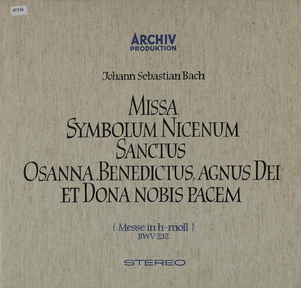 Bach: Messe in H-moll