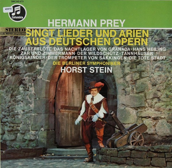 Prey, Hermann: Lieder und Arien aus deutschen Opern