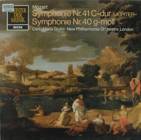 Wolfgang Amadeus Mozart, Carlo Maria Giulini, New Philharmonia Orchestra: Symphonie Nr. 41 C-Dur »J