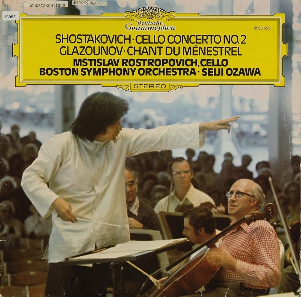 Schostakowitsch / Glazounov: Cello Concerto No. 2 / Chant du Ménestrel