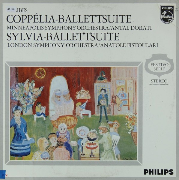 Delibes: Coppélia-Ballettsuite / Sylvia-Ballettsuite