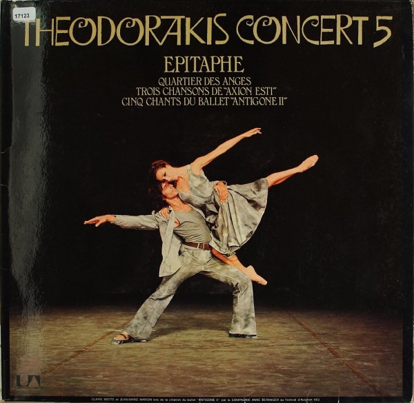 Theodorakis, Mikis: Concert 5 / Epitaphe u.a.