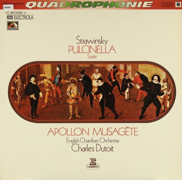 Strawinsky: Pulcinella Suite / Apollon Musagète