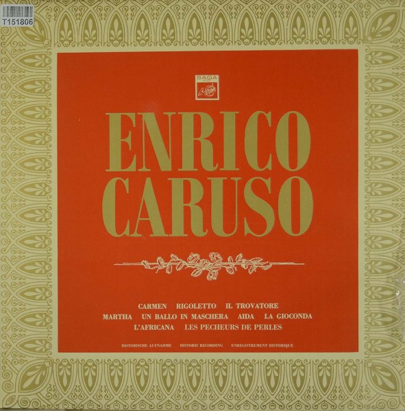 Enrico Caruso: Enrico Caruso - A Historic Recording