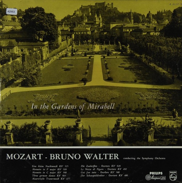 Mozart: In the Garden of Mirabell