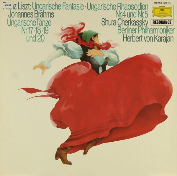 Liszt / Brahms: Ung. Fantasie &amp; Rhapsodien Nr. 5 &amp; 6 / Ung. Tänze