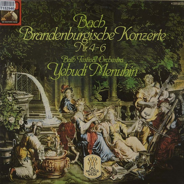Johann Sebastian Bach - Bath Festival Orches: Brandenburgische Konzerte Nr. 4-6