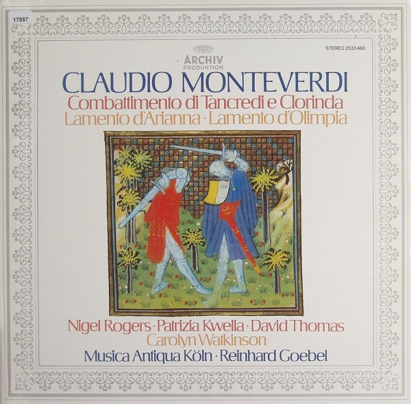 Monteverdi: Combattimento, Lamenti