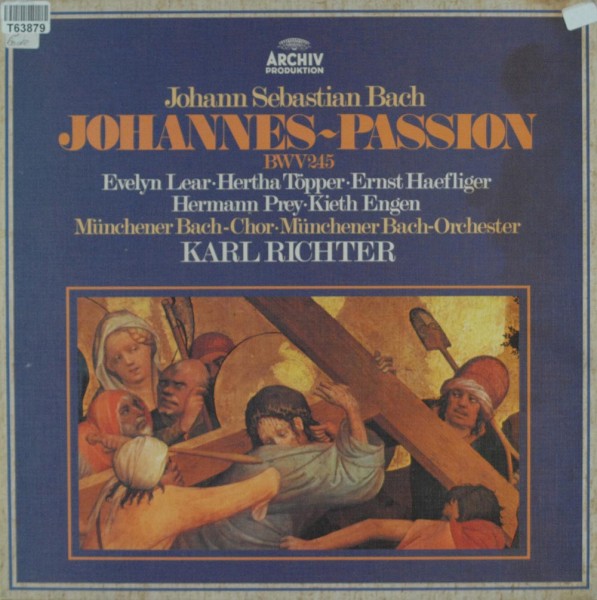 Johann Sebastian Bach, Evelyn Lear, Hertha : Johannes-Passion BWV 245