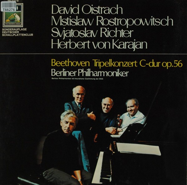 Ludwig van Beethoven - David Oistrach, Msti: Tripelkonzert C-dur Op. 56