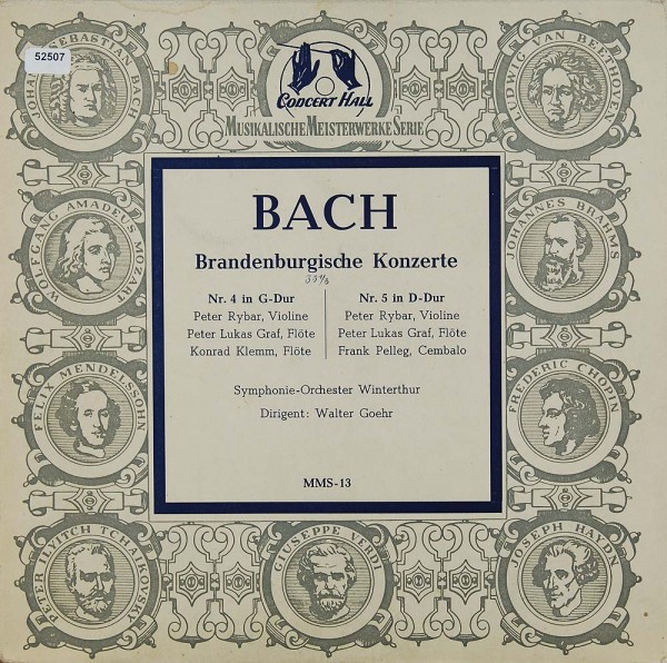 Bach: Brandenburgische Konzerte Nr. 4 &amp; Nr. 5