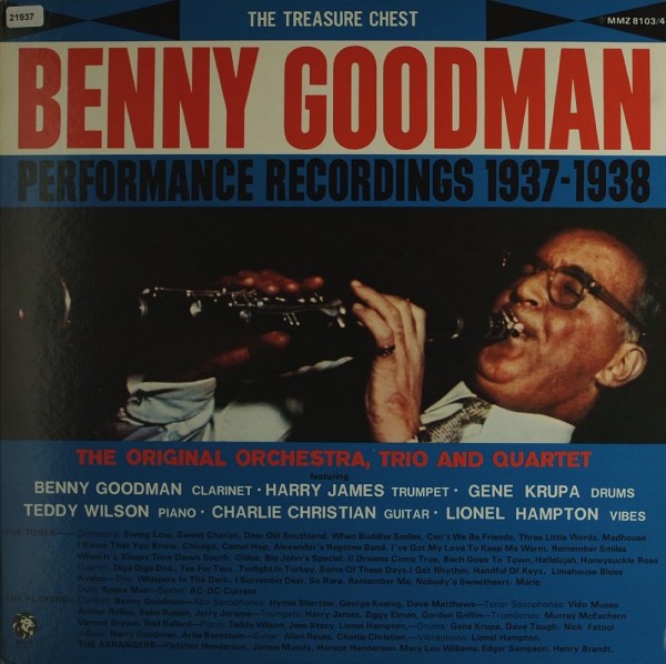 Goodman, Benny: The Treasure Chest - Perf. Rec. 1937-1938