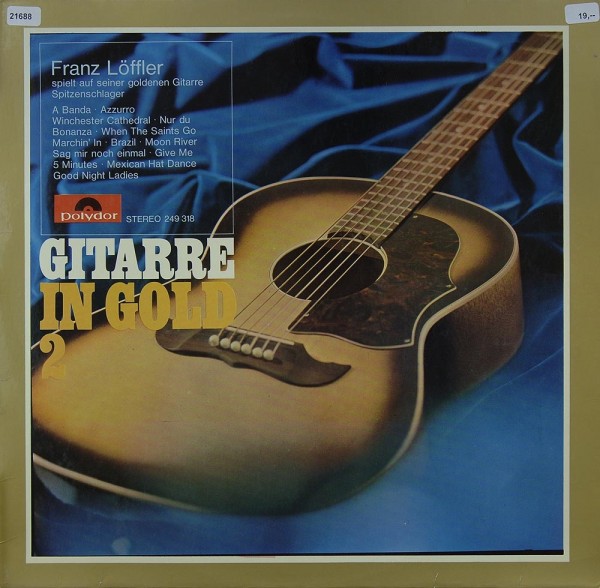 Löffler, Franz: Gitarre in Gold 2