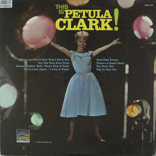Petula Clark: This Is Petula Clark !