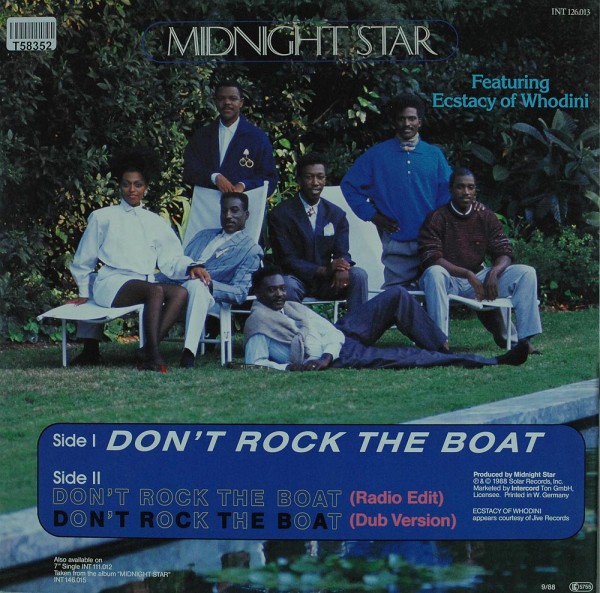Midnight Star Featuring Ecstacy: Don&#039;t Rock The Boat