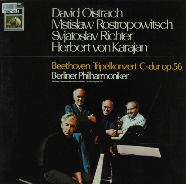 Ludwig van Beethoven - Berliner Philharmoni: Tripelkonzert C-Dur Op.56
